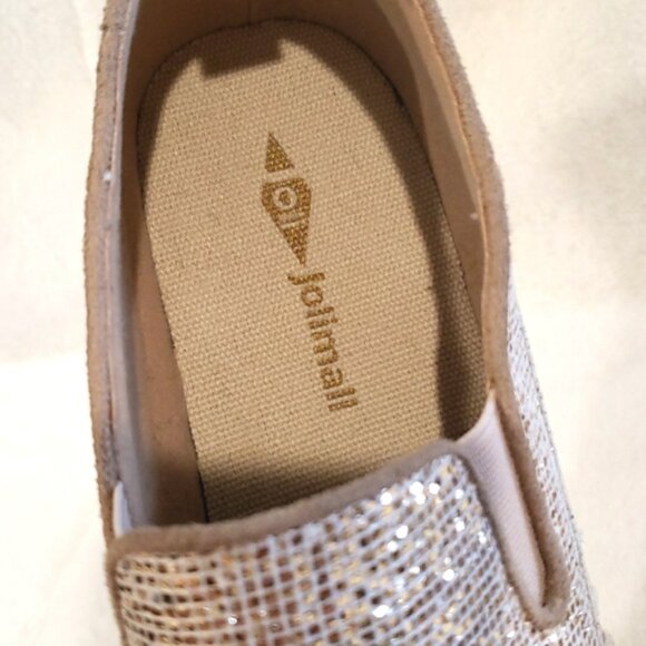 JOLIMALL Gliter Platform Slip On Loafer/Sneaker - Picture 11 of 13